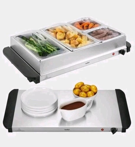 Vonshef food warmer and - vonshef,