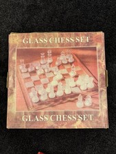 Glass Chess Set Board Game-32