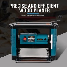 KATSU 1850W Surface Planer 330mm Multi-Function Bench Top Wood 