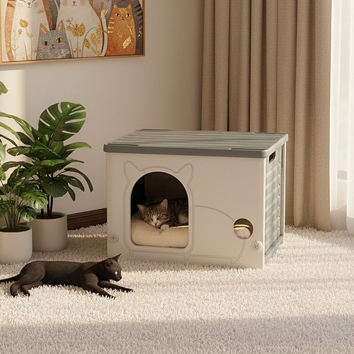 Cat house cave - cat,