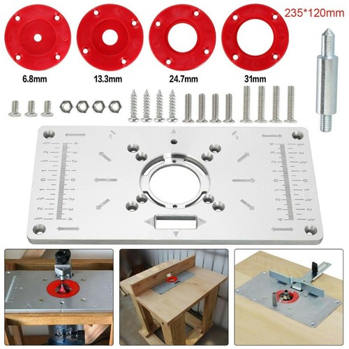 Router table insert plate - °router,