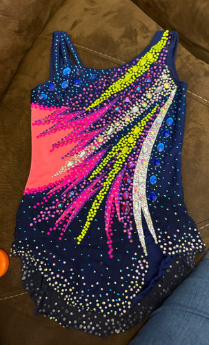 Rhythmic gymnastics leotard - gymnastics,