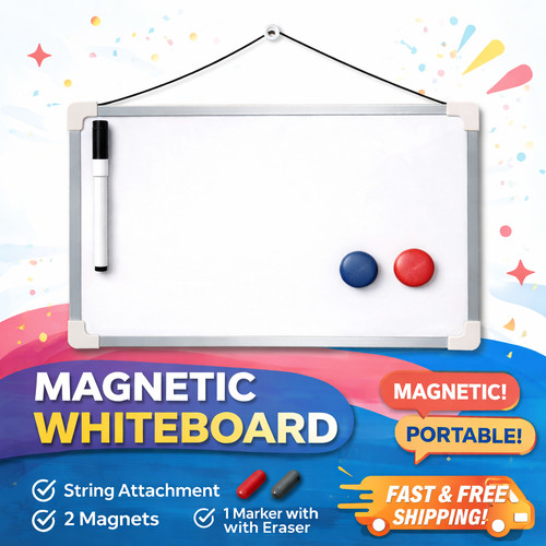 Magnetic whiteboard dry - a4,