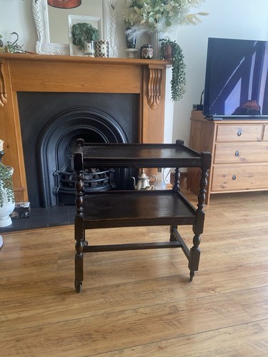 Vintage oak carved - carved, twist