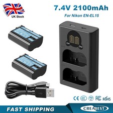 2x EN-EL15 EN-EL15A