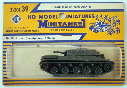 Roco minitanks 201 french - minitanks, amx