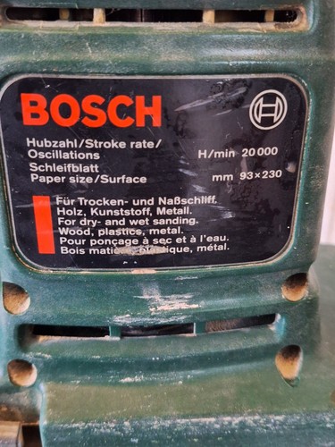Bosch pss 230 - orbital, sander