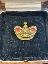 Vintage Royal Crown Brooch Pin