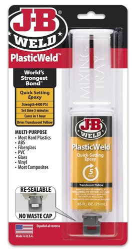 Weld plastic quick - weld,