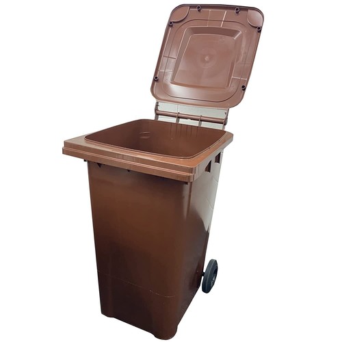 Brown garden wheelie - brown,