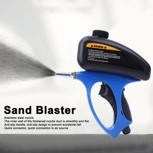 Pneumatic sandblasting gun - sandblasting,