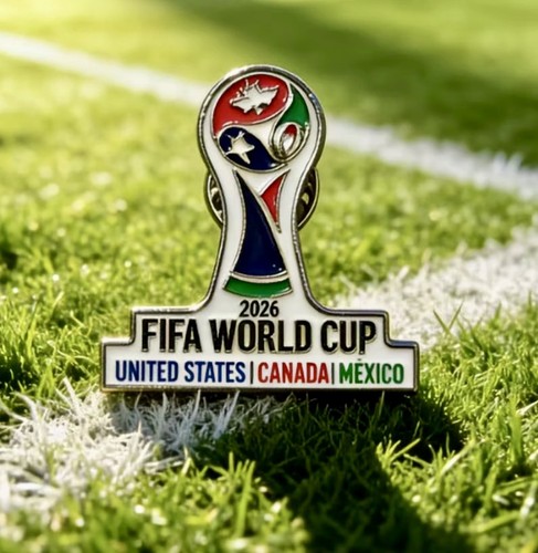 Football world cup 2026 enamel - world,
