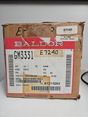 Baldor gm3331 right angle gear - right,