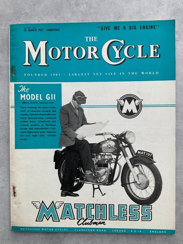 The motor cycle magazine 28 - motor,