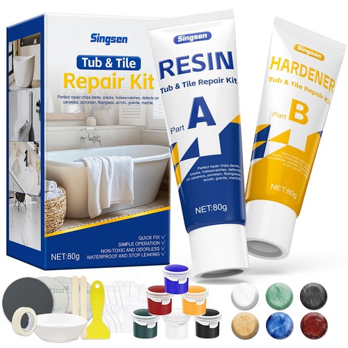 Bath tile repair kit - repair,