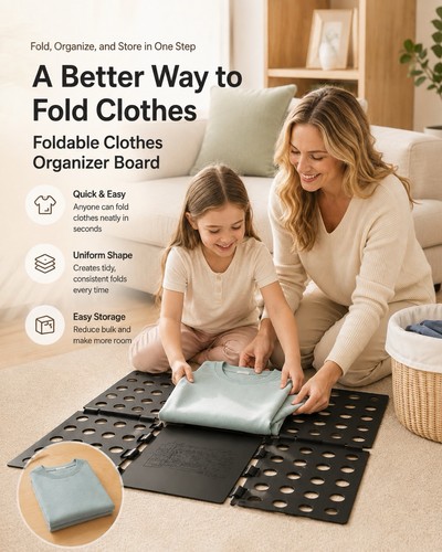 Smart clothes folding board - smart,