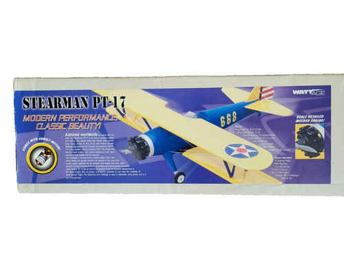 Plane stearman 17 kit - pt-17,