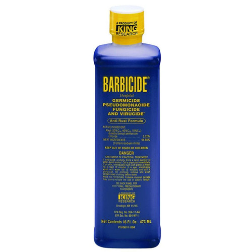 Barbicide disinfectant - barbicide,