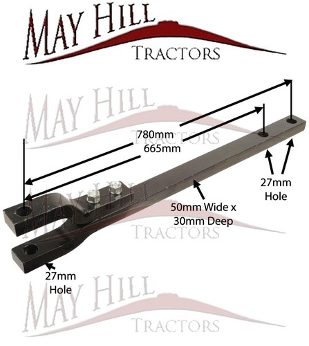Towing drawbar for - towing,