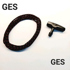 Lawnmower parts starter handle and 3 Metres of 4 mm pull cord. Mountfield, Honda