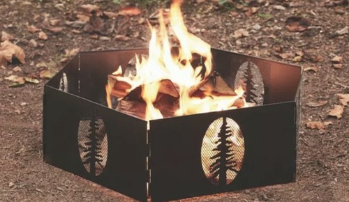 Fire ring portable steel - ring,