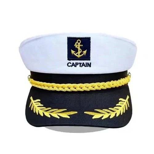 Navy captain hat skipper yacht - skipper,