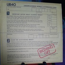 UB 40 - Signing Off Vinyl LP &