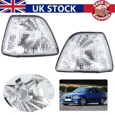 2X Front Corner Indicator Light For BMW E36 3 Series Saloon 1992-1998 No Bulb UK