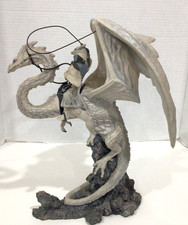 Enchantica Dragon Wargren And Snowthorn Figure Limited Edition 3865/7500