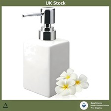 Elegant White Square Ceramic