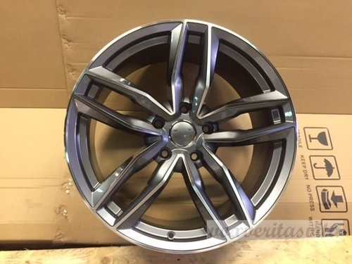 Rs6 style gunmetal wheels - 17",
