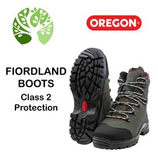 Oregon Fiordland Class 2 Chainsaw Protective Boots. Sizes 8-11, others available