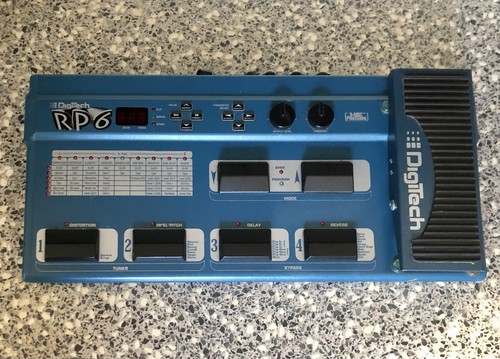 Digitech rp6 guitar multi - digitech,