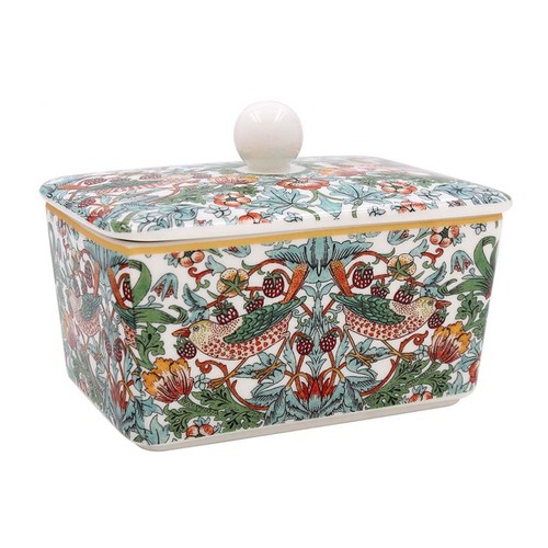 Fine china butter dish with - china,