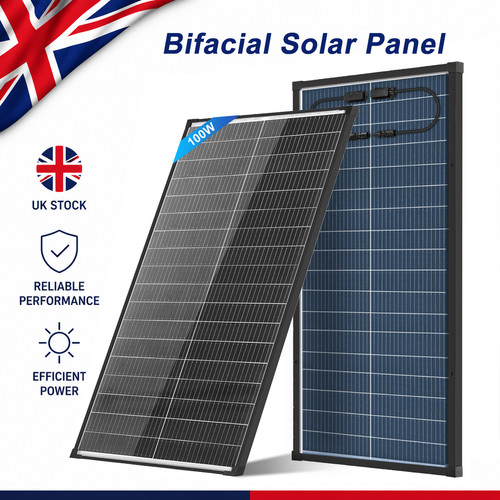 Aeternasol 100w bifacial solar - 100w,