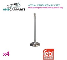 ENGINE INLET IN VALVE 19958 FEBI BILSTEIN 4PCS NEW OE REPLACEMENT