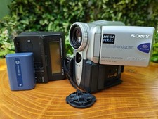 Sony DCR-PC101 Mini DV Camcorder Nightshot DCR PC Tested Works Duties Included
