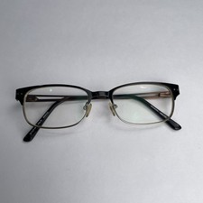 FCUK 91 Eyeglasses Glasses Frames Square Black Full Rim 52-17-140