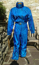 Killy Women's Vintage Blue Ski suit, Large, UK16