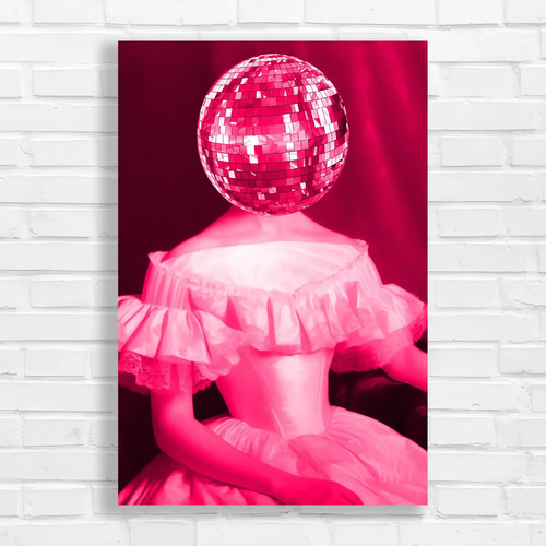 Disco ball mirrored sphere - mirrored,