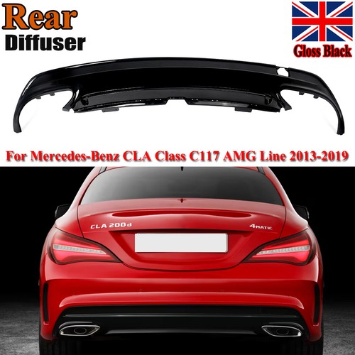 Rear amg bumper diffuser - rear,