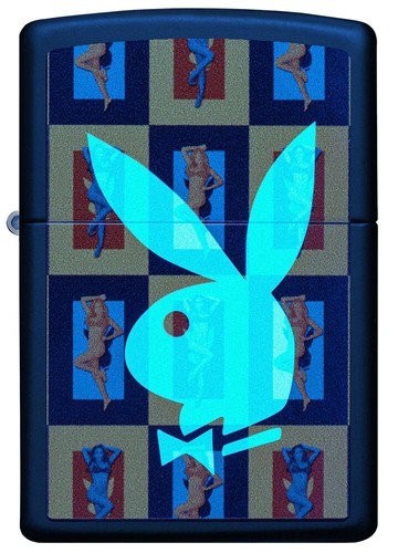 Zippo black light playboy - black,