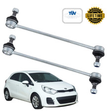 Front Drop Links Pair For Kia Rio 2011-2017 Anti Roll Bar Lifetime Warranty