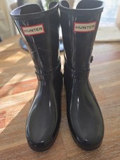 Hunter Womens Navy Gloss Short