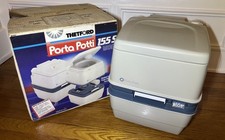 Thetford Porta Potti 155 S 4.3 Gallon Holding Tank Portable Toilet Camping Boat