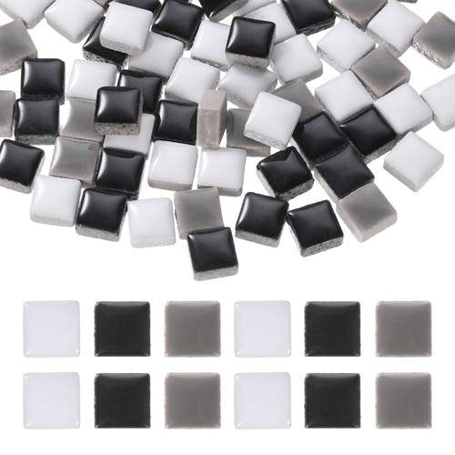 9mm square mosaic tile - square, 300g