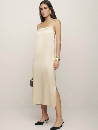 Reformation yoshe dress xs - reformation,