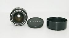 Topcon UV Topcor 35mm f 3.5, tappi, paraluce