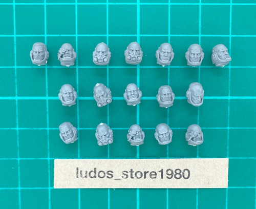 Terminator squad heads - heads, d