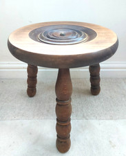 Vintage French 3 leg milking